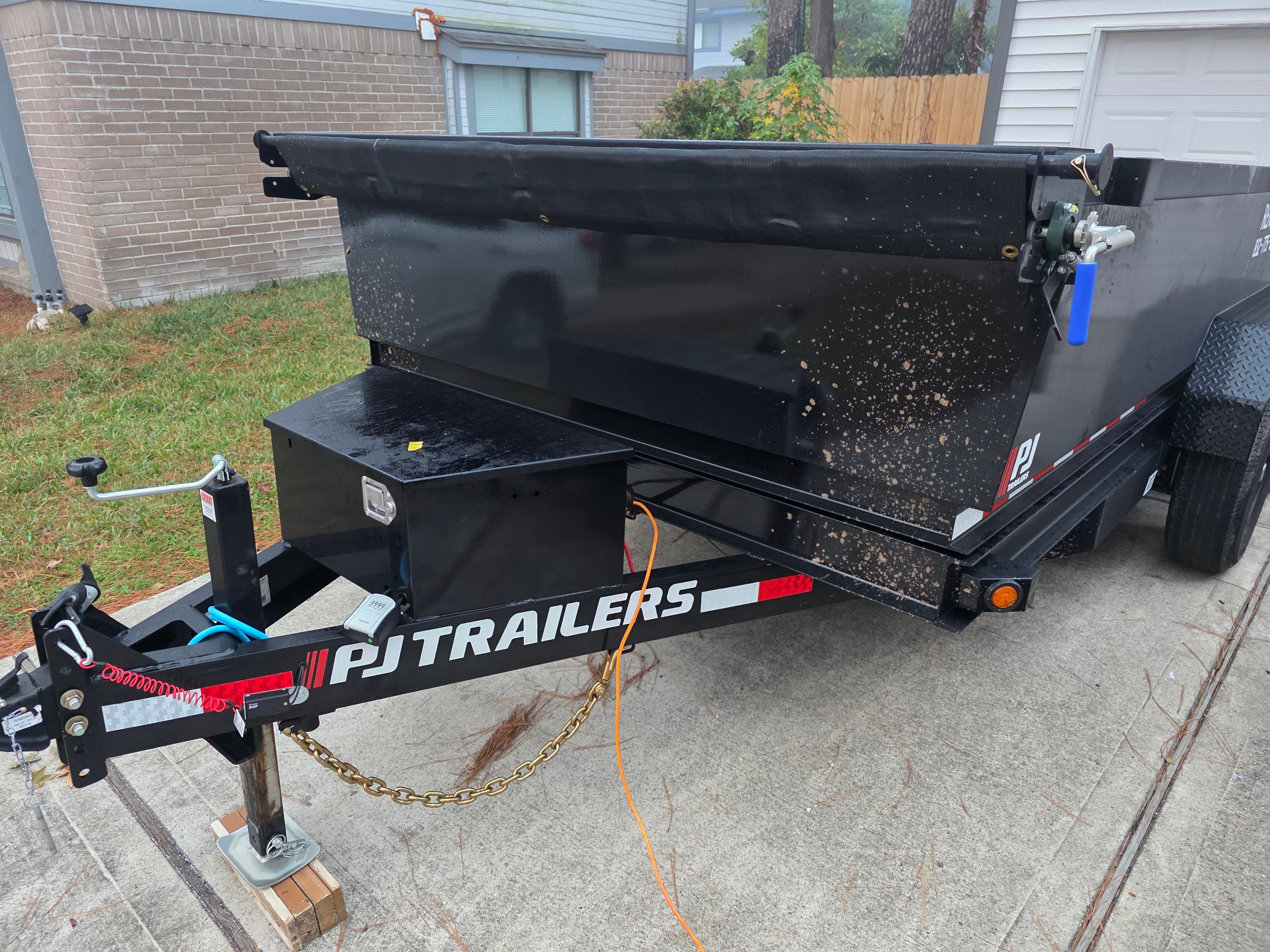 14x7 Dump Trailer #1