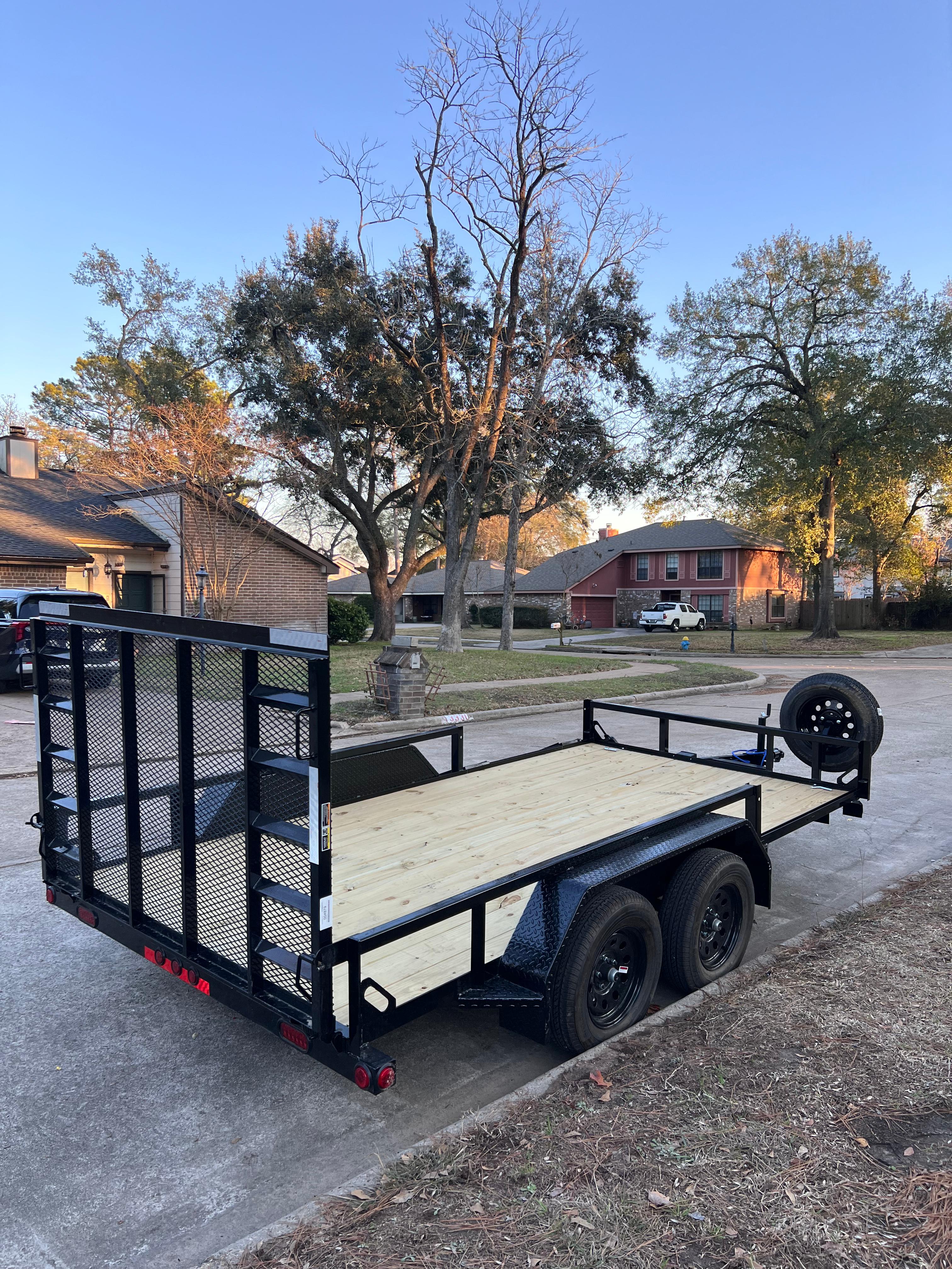 14' Load Trail Utility Trailer